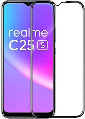 INSTYLE Edge To Edge Tempered Glass for Realme C25s(Pack of 1)