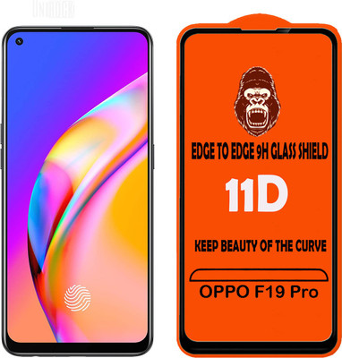 Digilett Tempered Glass Guard for OPPO F19 Pro(Pack of 1)