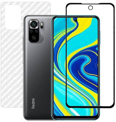 HOBBYTRONICS Front and Back Screen Guard for Redmi Note 10S(Pack of 1)