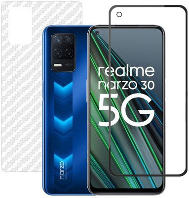 HOBBYTRONICS Front and Back Screen Guard for Realme Narzo 30 (5G)(Pack of 1)