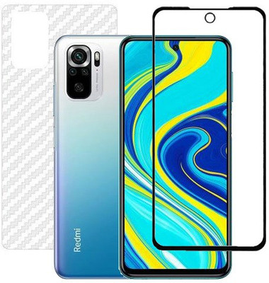 HOBBYTRONICS Front and Back Screen Guard for Redmi Note 10S(Pack of 1)
