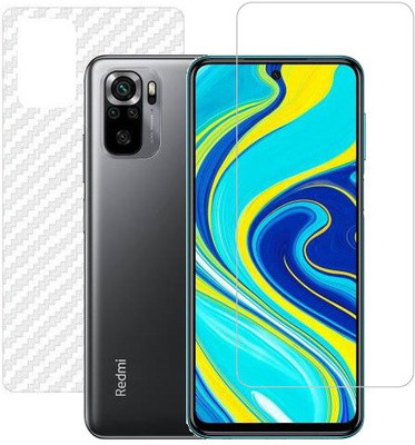 HOBBYTRONICS Front and Back Screen Guard for Redmi Note 10S(Pack of 1)