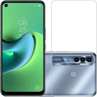 AKSHUD Tempered Glass Guard for Tecno Spark 7 Pro(Pack of 1)