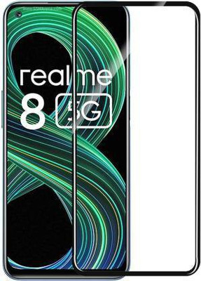 Amoha Edge To Edge Tempered Glass for Realme 8 5G, REALME NARZO 30 5G, REALME 8S 5G(Pack of 1)