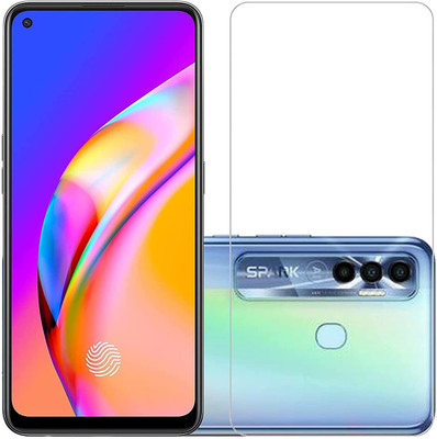 BRENZZ Tempered Glass Guard for Tecno Spark 7 Pro(Pack of 1)