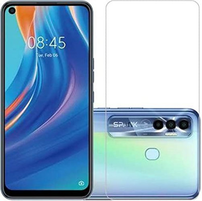 BRENZZ Tempered Glass Guard for Tecno Spark 7 Pro(Pack of 1)
