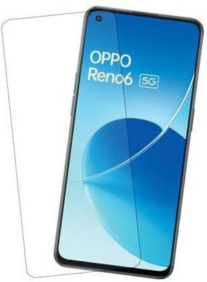 XRENGTH Tempered Glass Guard for OPPO Reno6 5G(Pack of 1)