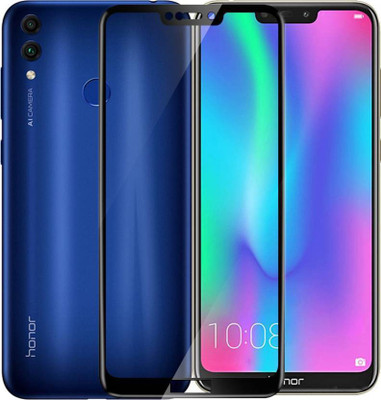 Caseline Tempered Glass Guard for HONOR 8C(Pack of 1)