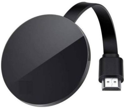 SYARA XRH_474I Chrome cast WiFi HDMI Dongle & Wireless Display for TV\Laptop\Desktop\Tablet Compatible with All Smartphone Media Streaming Device(Black)