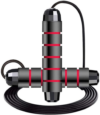 PIRENE Skipping Rope,Speed Jump Rope Tangle-free Adjustable Rope Ball Bearing Skipping Rope(Length: 280 cm)
