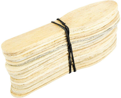 Yasheshwi store Disposable Wooden Ice-cream Spoon, Table Spoon, Cream Spoon Set(Pack of 200)