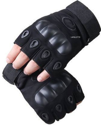 GYMGALAXY Dedicated Gym Gloves Half- Finger Gym & Fitness Gloves(Black)