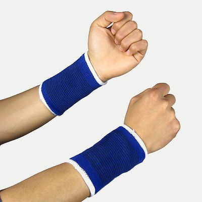 Saleshop365 Elastic Wrist Support Band - Pair Wrist Support