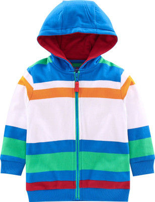 Ventra Full Sleeve Striped Boys Sweatshirt