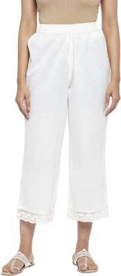 Rangmanch by Pantaloons Regular Fit Women White Trousers