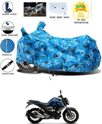 MMSSTAR Waterproof Two Wheeler Cover for Yamaha(FZ S V3.0 FI, Multicolor)