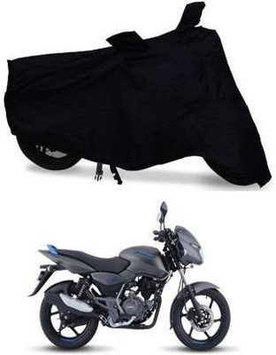 Amozkart Waterproof Two Wheeler Cover for Bajaj(Pulsar 125, Black)