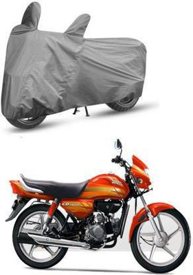 Exciting collections Waterproof Two Wheeler Cover for Hero(CD deluxe, Grey)