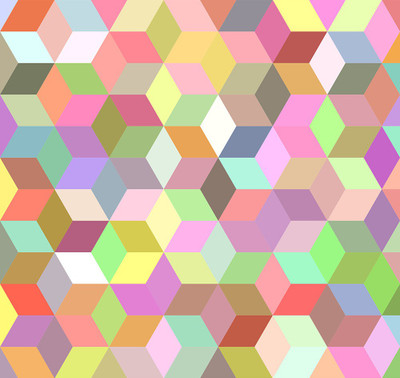 Decorative Production Vinyl Abstract Multicolor Wallpaper(L x W: 127 cm x 40 cm)
