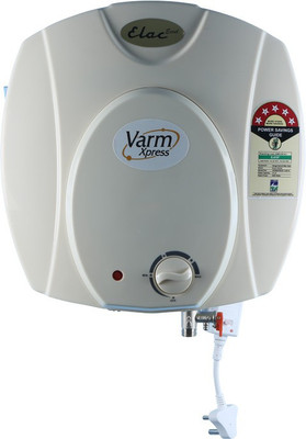 Elac VARM XPRESS 10L 10 L Storage Water Geyser(White)