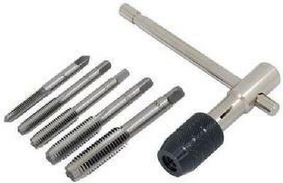 A&S TOOLSHOP 6pc Metric Die Set With Holder / Wrench M6 - M12 Thread Repair Kit Single Sided Combination Wrench(Pack of 1)