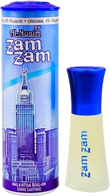 Al-Nuaim Exclusive Series Zam Zam Alcohol Free Attar Roll On - 6ml Floral Attar(Floral)