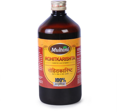 Multani Rohitkarishta Liquid | Helpful In Splenomegaly, Liver Enlargement - 680ml(680 ml)