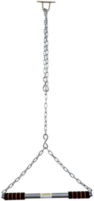 IBS Steel Pull Up/Chin up Bar, Heavy Duty Rod with Thick Chain Hanging Rod Pull Up Bar Pull-up Bar