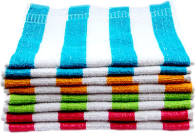 Space Fly Cotton 300 GSM Hand Towel Set(Pack of 6)