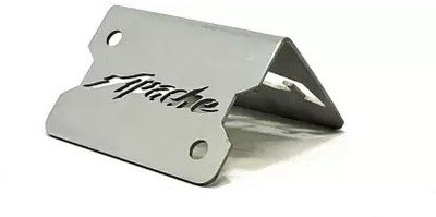 Bullkartzone Motorcycle Bike APACHE RR 310 Front Disc Brake Fluid Reservoir Cap Cover Guard Protector Bike Crash Guard(Stainless steel)(TVS)