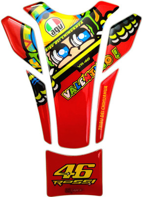 S.R Grafix 46 TRIBU DEI CHIHUAHUA DRed 010 Bike Tank Pad