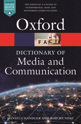 A Dictionary of Media and Communication(English, Paperback, Chandler Daniel)