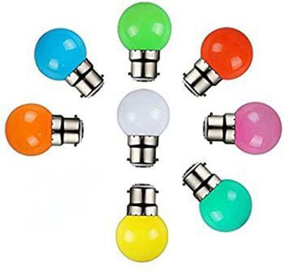 ambert 0.5 W Color Changing Globe B22 LED Bulb(Multicolor, Pack of 8)