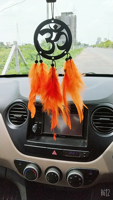 VM STORE Dream Catcher Aum Theme Wall Décor and car Hanging Car Hanging Ornament(Pack of 1)