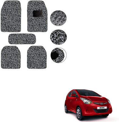 SEMAPHORE Rubber Standard Mat For  Hyundai Eon(Grey, Black)