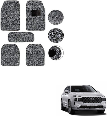 SEMAPHORE Rubber Standard Mat For  Hyundai SantaFe(Grey, Black)