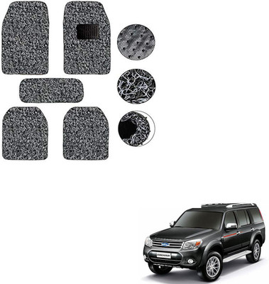 SEMAPHORE Rubber Standard Mat For  Ford Endeavour(Grey, Black)