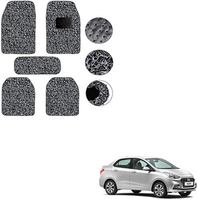 SEMAPHORE Rubber Standard Mat For  Hyundai Xcent(Grey, Black)