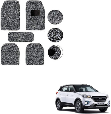 SEMAPHORE Rubber Standard Mat For  Hyundai Creta(Grey, Black)