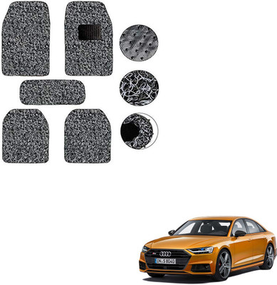 SEMAPHORE Rubber Standard Mat For  Audi A8(Grey, Black)