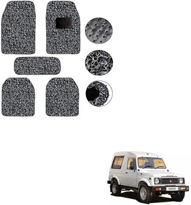 SEMAPHORE Rubber Standard Mat For  Maruti Gypsy(Grey, Black)