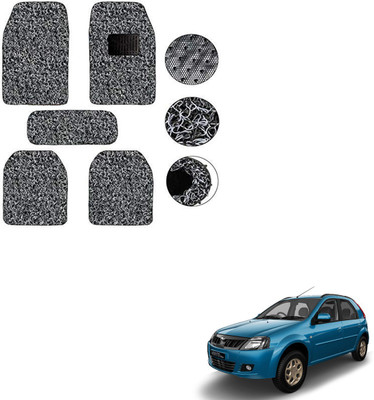 SEMAPHORE Rubber Standard Mat For  Mahindra Verito Vibe(Grey, Black)