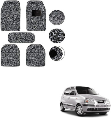 SEMAPHORE Rubber Standard Mat For  Hyundai Santro Xing(Grey, Black)