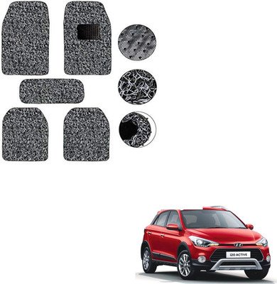 SEMAPHORE Rubber Standard Mat For  Hyundai i10 Active(Grey, Black)