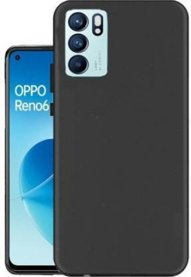 Chemforce Back Cover for Oppo Reno6 Pro, Oppo Reno6 Pro 5G(Black, Matte Finish, Pack of: 1)