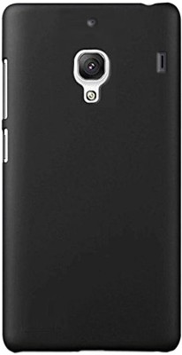 ASMANTIC Back Cover for MI REDMI 1S(Black, Grip Case, Silicon)