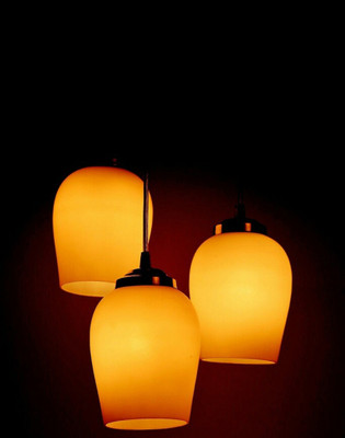 PR Prashant PR Prashant Pendent Ceiling Lamp Pendants Ceiling Lamp(White)