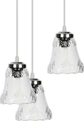 PR Prashant PR Prashant Pendent Ceiling Lamp Pendants Ceiling Lamp(Clear)