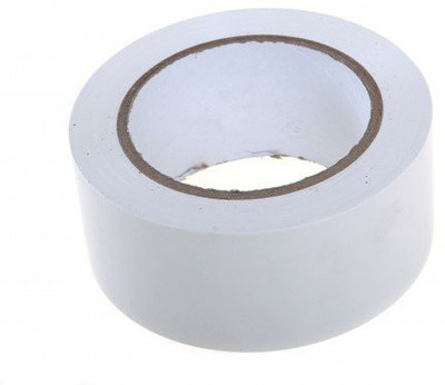 True-Ally Adhesive Tape High Strength Dispenser White FloorMarking (Manual)(Set of 1, White)