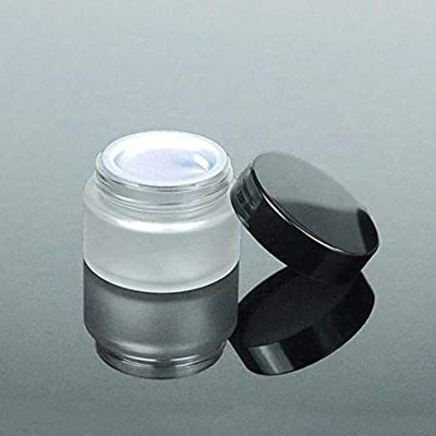 JARBAZAAR Glass Utility Container  - 50 ml(Pack of 4, Clear)